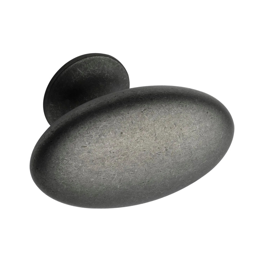 Furnipart Möbelknopf Simple aus Zinkdruckguss in Antik Grau, Breite: 6,0 cm - Bild 2