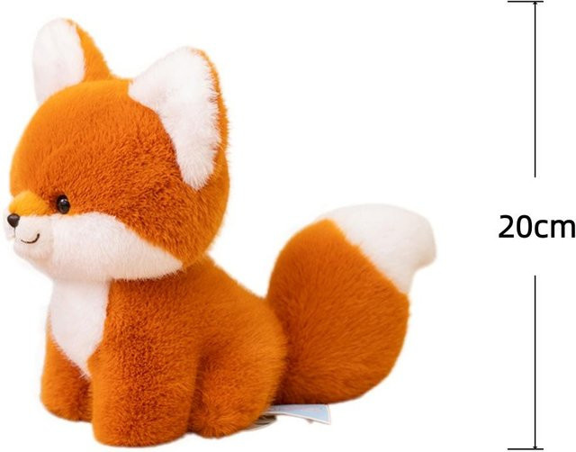 Binchi Fitness Fuchs Stoffpuppe, Plüsch / Textil, Orange, ab 14 Jahren - Bild 1
