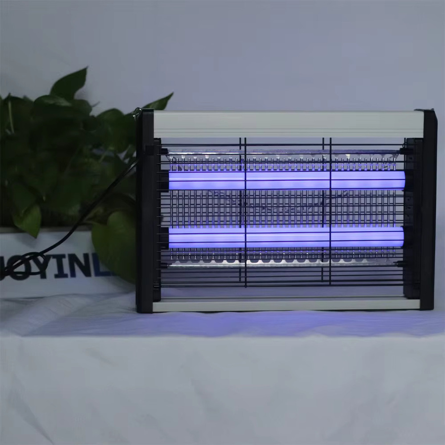 JOYINLED Elektrische Mückenvernichtungslampe mit 2 LED-Röhren als tragbarer Insektenfänger für Terrasse, Garten und Camping - Bild 3