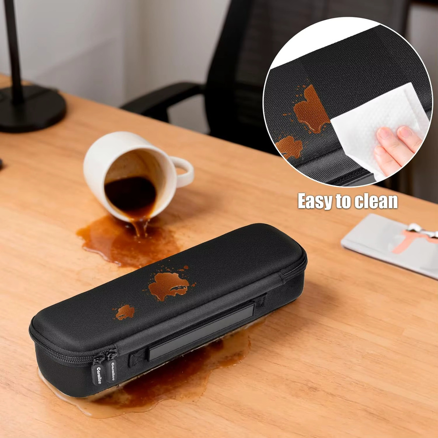KraftGeek Stativtasche mit Gummizug in Schwarz für magnetisches iPhone MagSafe Telefonstativ und Selfie Stick - Bild 6
