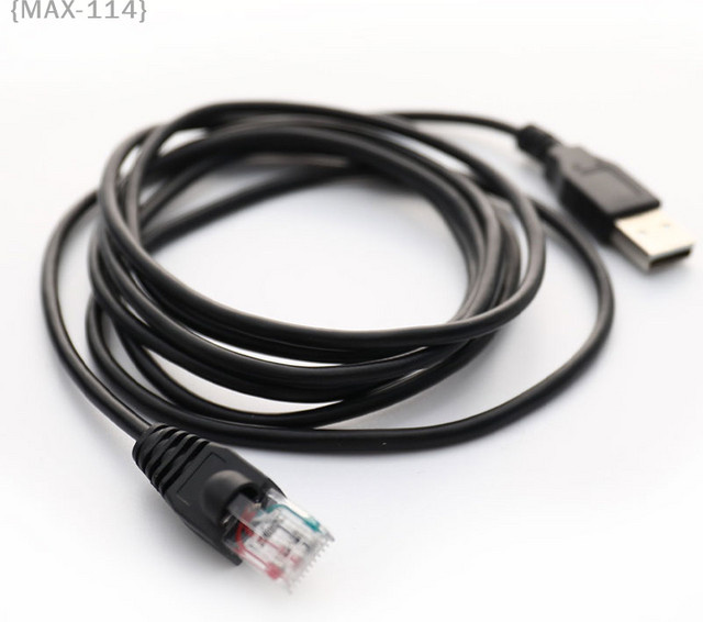 APC USB-RJ50-Kabel in Schwarz für die 940-0127-Serie und AP9827 mit geformtem Zugentlastungsdesign - Bild 1