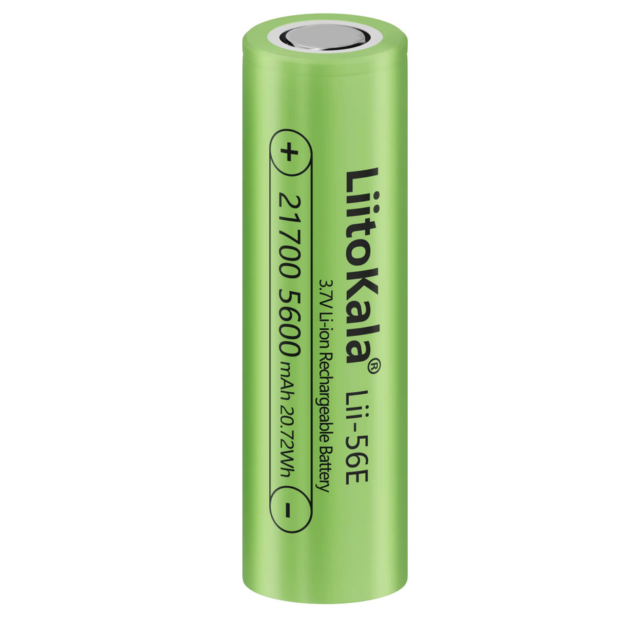 Liitokala Lii-56E Lithium-Ionen-Akku 21700 mit 5600mAh in Grün - Bild 4