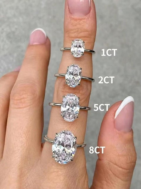Ring 925 Silber, Zirkonia, Damen - Bild 1