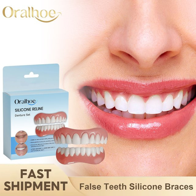 Oralhoe Zahnersatz-Set, Silikon, Unisex - Bild 1