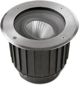 SCHMITZ LED-Bodeneinbauleuchte 55-9906-CA-CL in Silber, rund, warmweiß, IP67, IK10, dimmbar - Bild 1