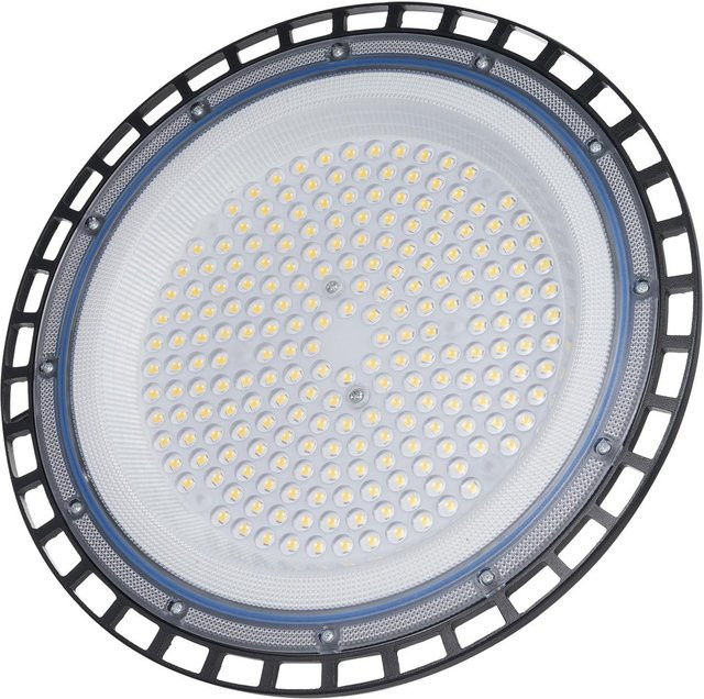 TOMTOP JMS UFO-Bergbaulampe UK-150W-1, 150 W LED-Hochregalleuchte in Schwarz, IP65 wassergeschützte Industrieleuchte für Werkstatt und Fabrik - Bild 1