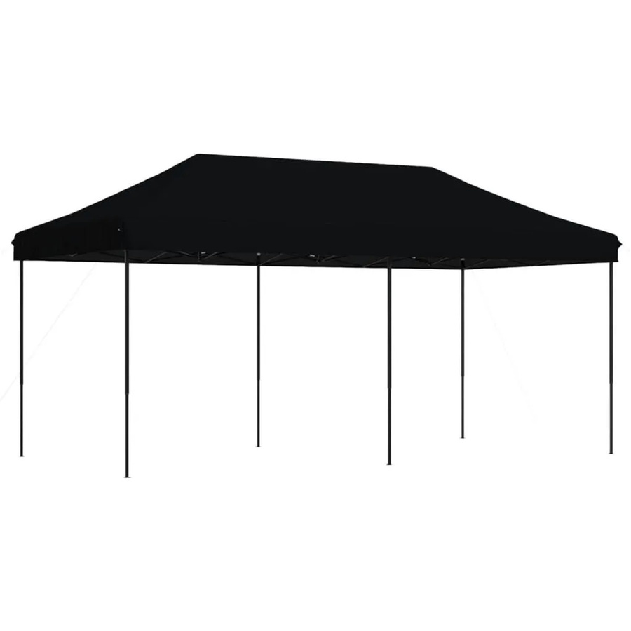 vidaXL Partyzelt Faltbar Pop-Up Schwarz B/T/H: 580 x 292 x 315 cm - Bild 2