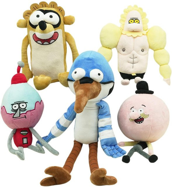 Mordecai und Rigby Plüschtiere, Plüschpuppe, ab 14 Jahren - Bild 1