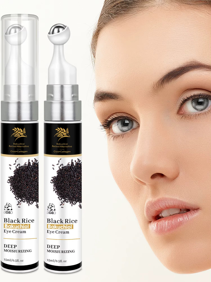 aoao Black Rice Bakuchiol Augencreme mit Kollagen und Hyaluronsäure - Bild 5