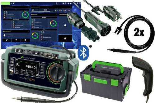 Gossen Metrawatt Comfortpaket Secutest ST Pro kalibriert in Grün - Bild 1