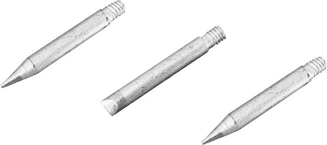 LUX-TOOLS Lötspitzen-Set 3-teilig für 60 W Lötstation in Silber - Bild 1