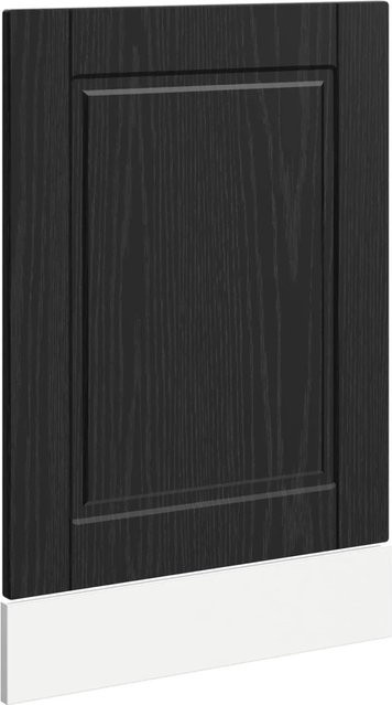 vidaXL Küchenschrank in Eiche Schwarz, Wandmontage, B/T/H: 45 x 1,5 x 67 cm - Bild 1