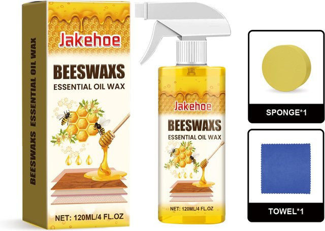 Jaysuing Holzpolitur Bienenwachs Spray in Yellow zur Möbelpflege und zum Farbschutz - Bild 1
