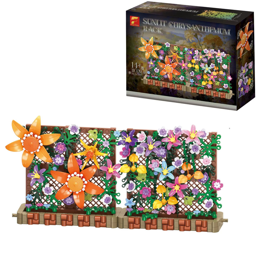 AMAZINGBLOKS Chrysanthemen-Gestell Bausteine, 569 Teile, ab 14 Jahren - Bild 5