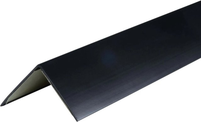 Dalsys Winkelprofil selbstklebend aus PVC in Schwarz, B/H/L: 30 x 30 x 100 cm - Bild 1