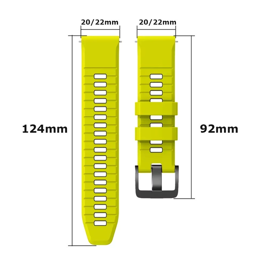 Huami Uhrenarmband Silikon, Unisex - Bild 2