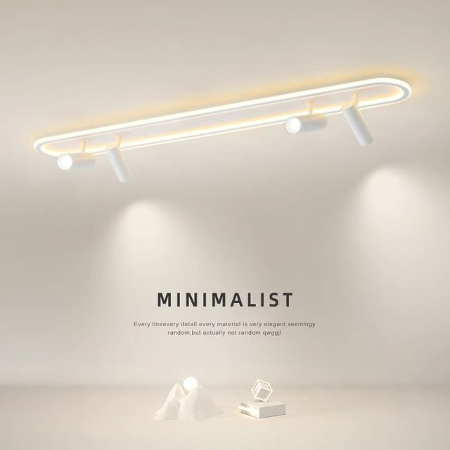 Moderne LED Deckenlampe DAMIASMIL in Weiß für Wohnzimmer, Esszimmer und Schlafzimmer - Bild 1