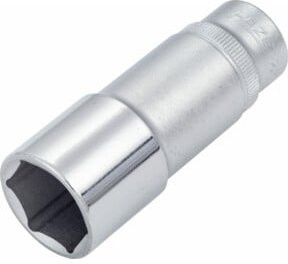 Hazet 6-Kant-Steckschlüssel-Einsatz 880LG-19 s in Silber, 19 mm mit 3/8 Zoll Vierkantaufnahme - Bild 1
