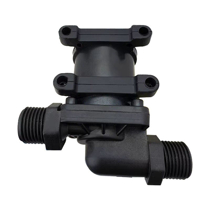 xmshxltd Bürstenlose DC12V/24V Umwälzpumpe 900L/H in Schwarz mit 1/2 Zoll Anschluss für Warmwasserbereiter, Duschen und Wasserkühlung - Bild 4