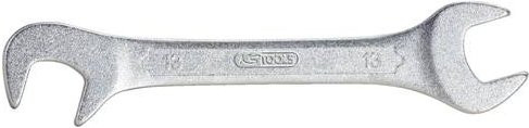KS Tools Doppel-Maulschlüssel aus Chrom-Vanadium in Silber, Schlüsselweite 5mm - Bild 1