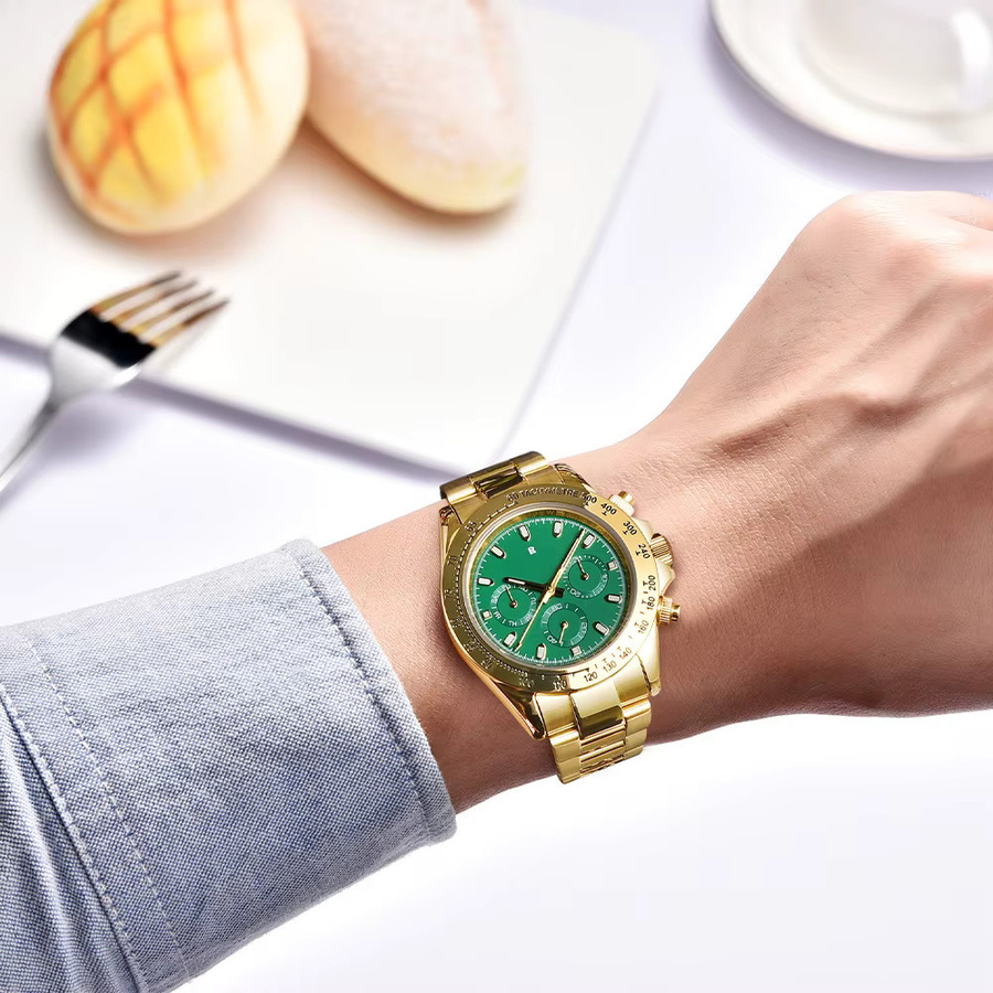 RollsTimi Armbanduhr, Automatik, Gold, Edelstahl, Saphirglas, Herren - Bild 5