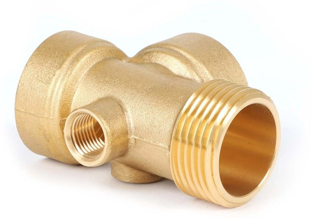 Wiltec 4-Wege-Verteiler aus Messing mit 3x IG und 1x AG Anschluss für Hauswasserwerke und Druckkessel - Bild 1