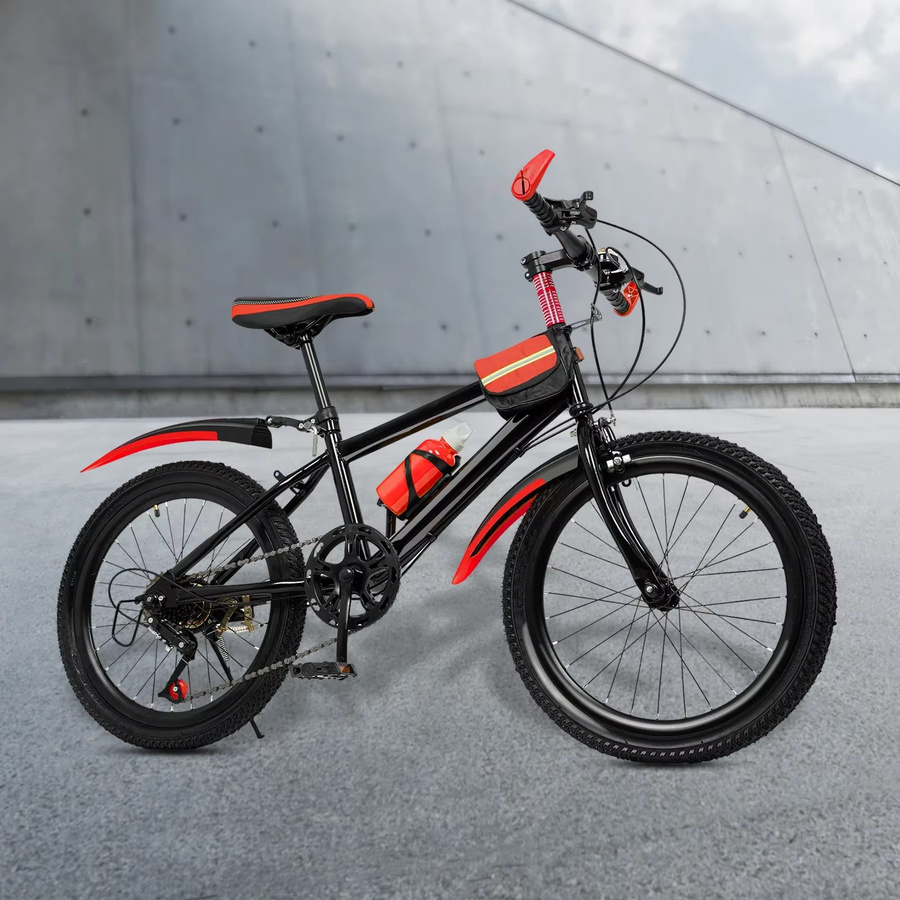 Charocean Mountainbike 20 Zoll Kinderfahrrad, 7-Gang, mit Schutzblech, Wasserflasche - Bild 2