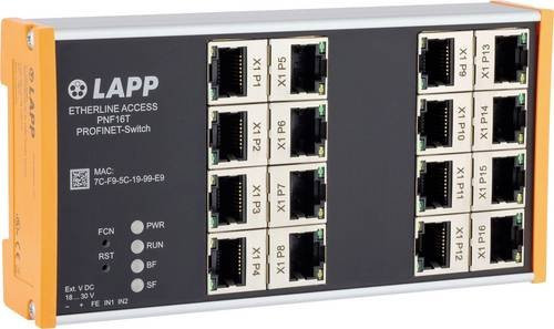LAPP ETHERLINE ACCESS PNF16T Industrial Ethernet Switch mit 100 Mbit/s für Ethernet/LAN - Bild 1