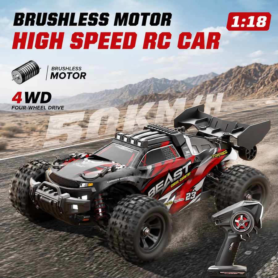 ZNLYRION SG118MAX PRO RC Offroad-Truck, 1:18, 4WD, bürstenlos, ferngesteuert, mit Metallchassis - Bild 3
