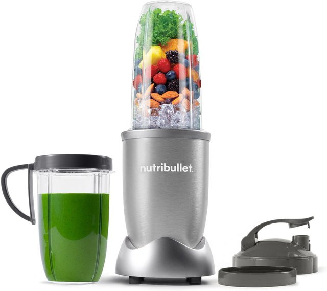 NutriBullet NB907S PRO Standmixer in Silber aus Edelstahl und Kunststoff - Bild 1