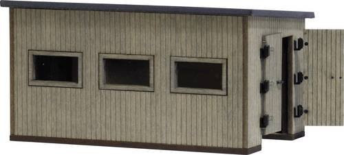 Busch 12380 H0 Feldbahn Lokschuppen aus Holz für Industrie und Feldbahn-Modellbau - Bild 1