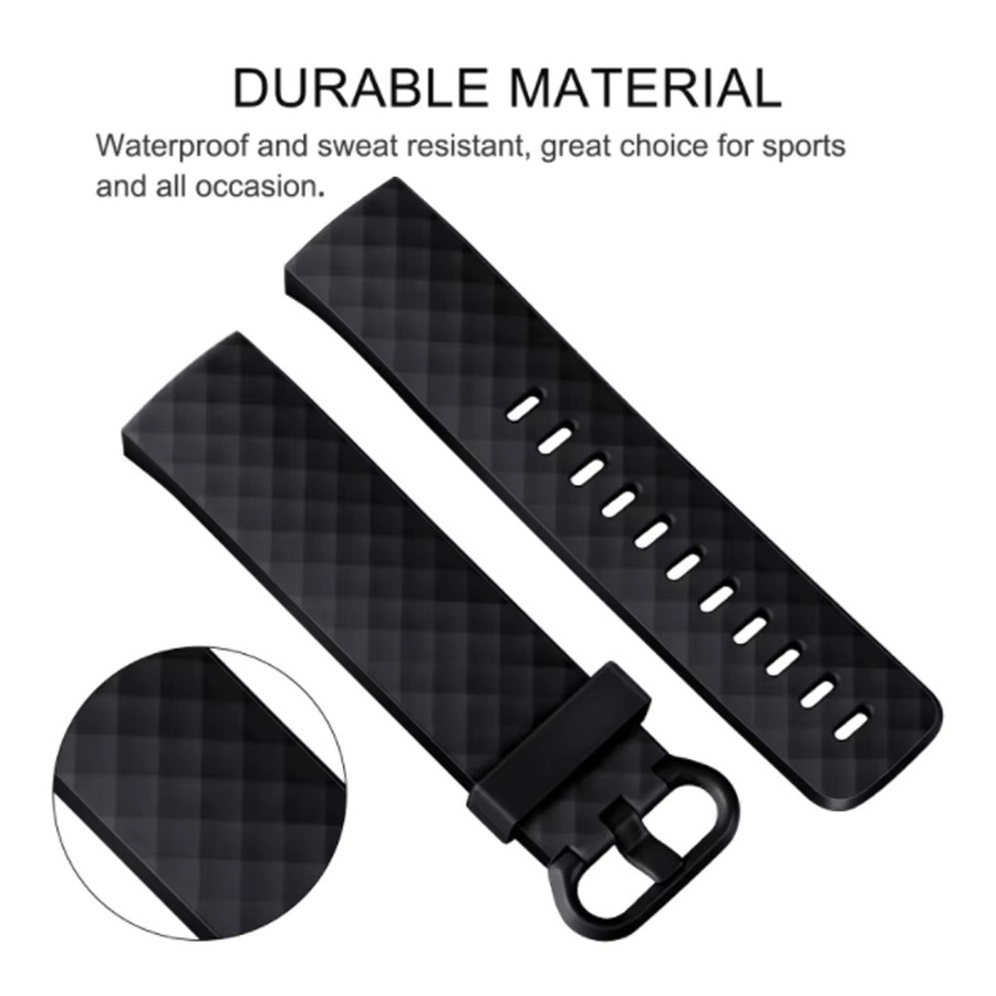Fitbit Uhrenarmband Silikon, Unisex - Bild 4