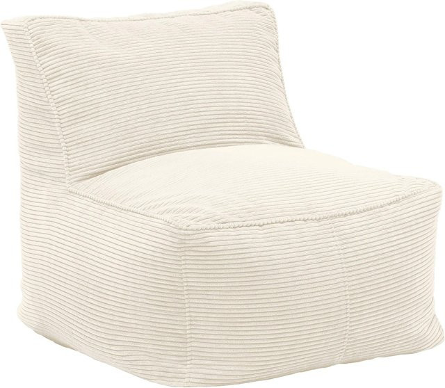 Mömax Sitzsack Caroline Weiß modern - Bild 1