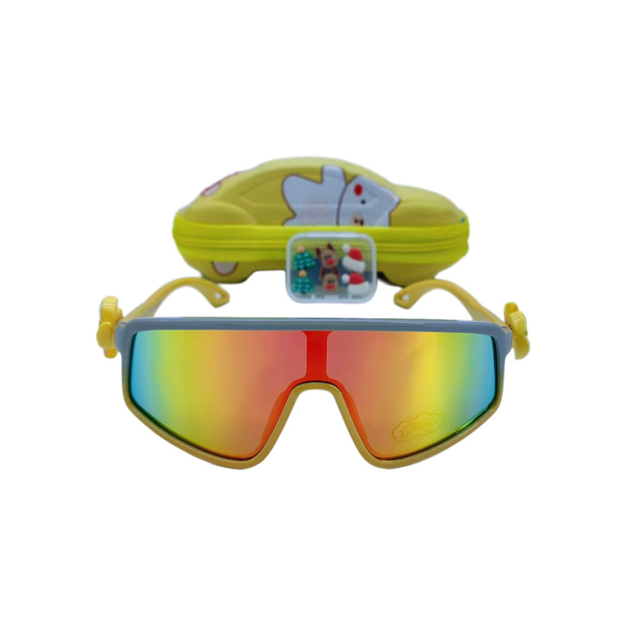 CDFS SCALE FASHION Kindersonnenbrille, Vollrand, Grey, Plastic, Wrap - Bild 3