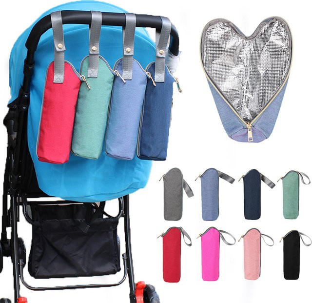 Thermotasche für Babyflaschen in Rot zur Wärmeisolation - Bild 1