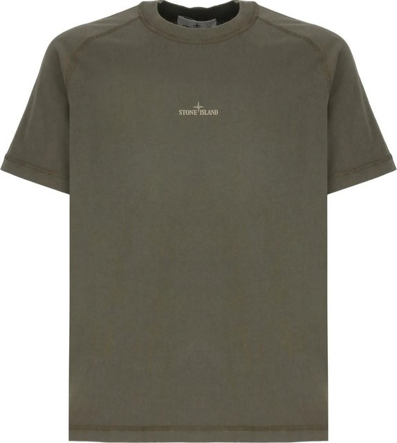 Stone Island T-Shirt Kurzarm, Herren, Oliv - Bild 1