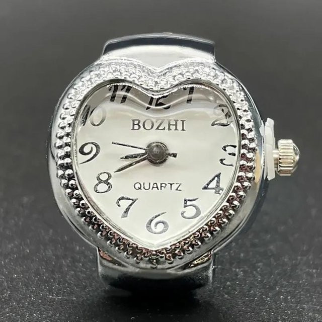 Ring Quarz, Kupfer, Silber, Zirkonia, Kristall, Unisex - Bild 1