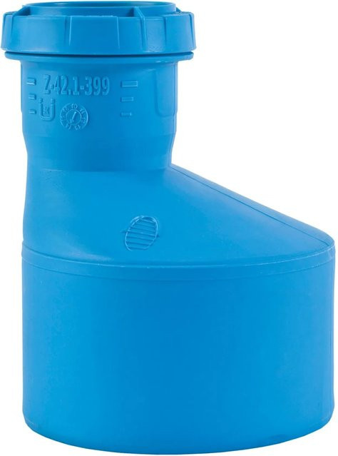 Marley Übergangsrohr dBlue Exzentrisch DN 110/75 Blau - Bild 1