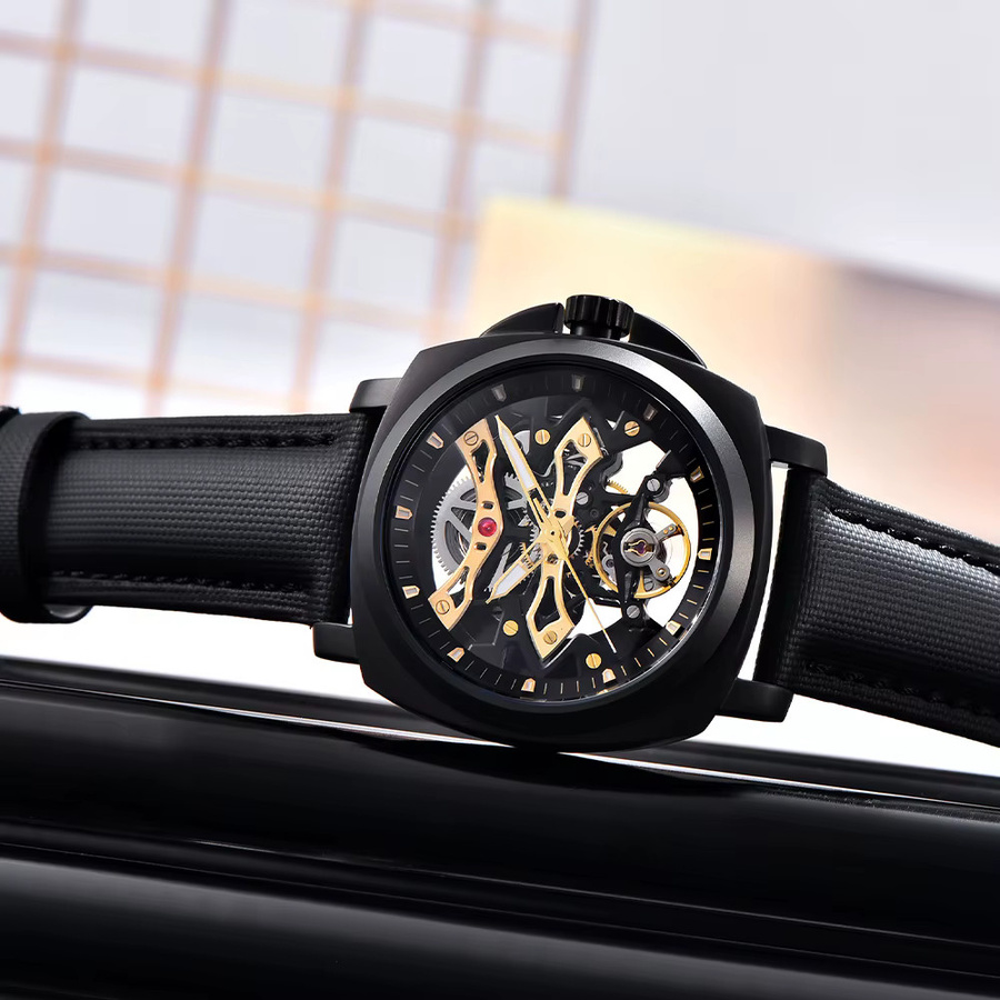 Pagani Design Automatikuhr, Edelstahl, Grün, Saphirglas, Herren - Bild 3