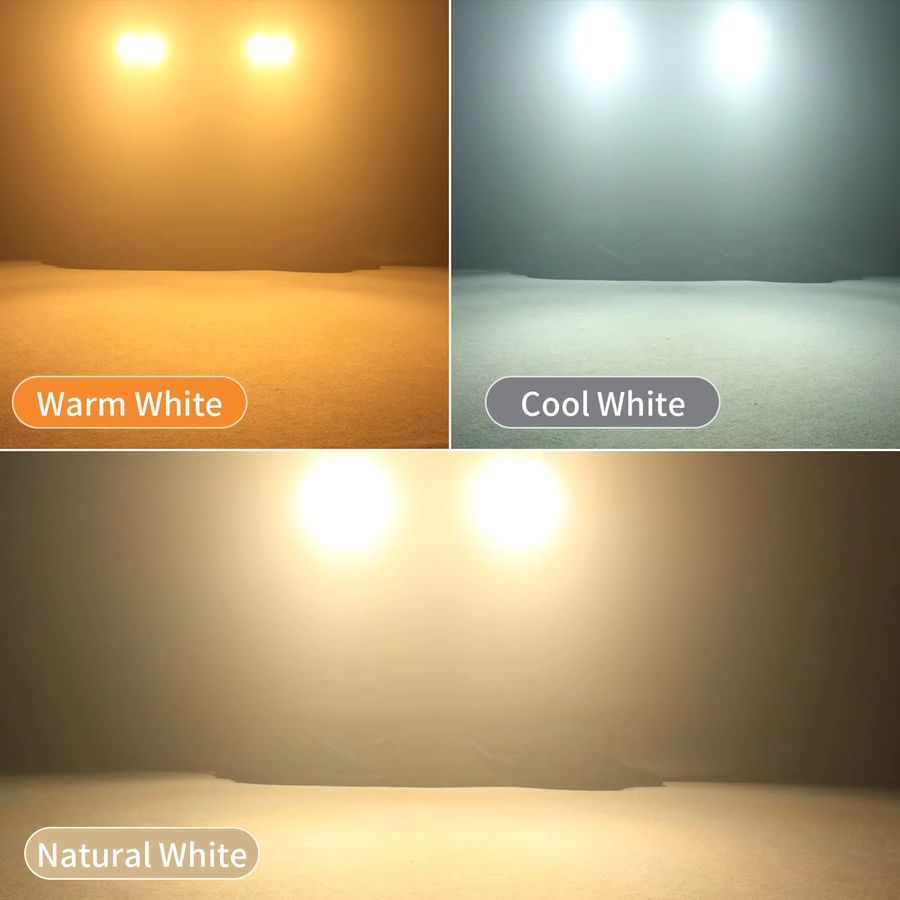 DayFlicker 2in1 COB LED Bühnenlicht mit 4 Augen und 4x100W DMX512 Blinder für DJ, Disco und Party - Bild 3