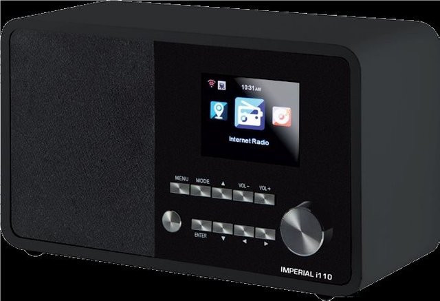 Imperial i110 Internet-Tischradio mit Farbdisplay in Schwarz - Bild 2