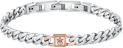 Maserati Jewels Armband, Edelstahl, Silber, Herren - Bild 1