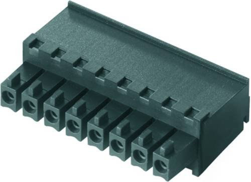 Weidmüller Buchsengehäuse-Kabel BC/SC in Schwarz mit 8 Polzahlen und einem Rastermaß von 3,81 mm, 50 Stück - Bild 1