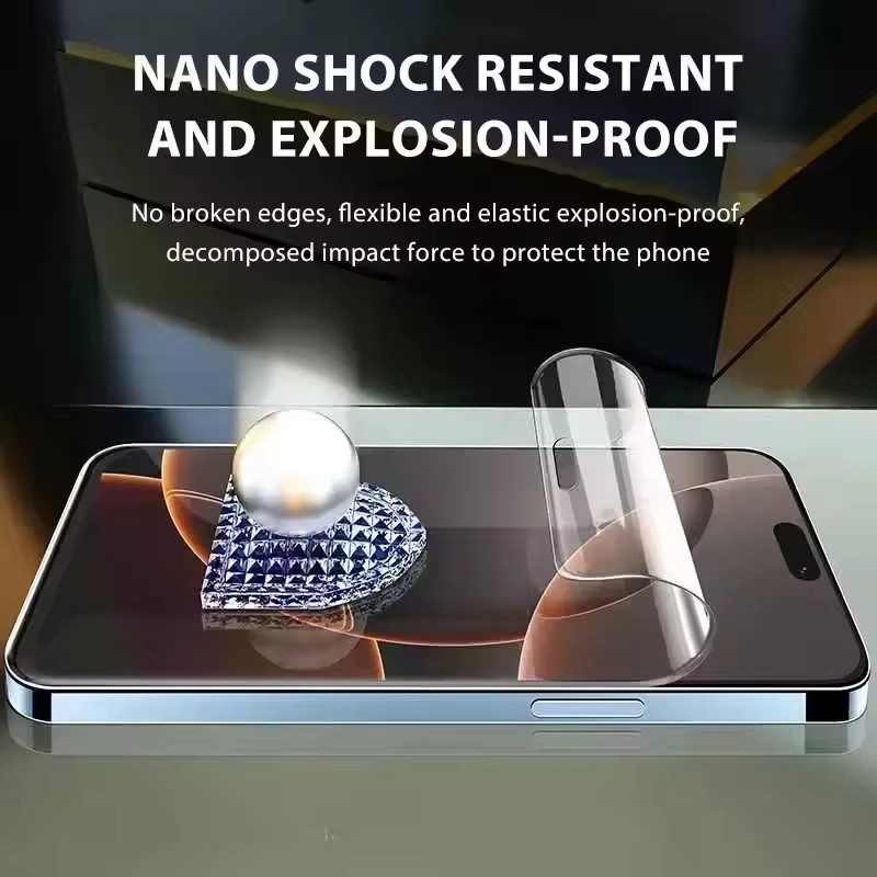 5er Pack Hydrogel Display Schutzfolien für Apple iPhone Modelle in Transparent - Bild 4