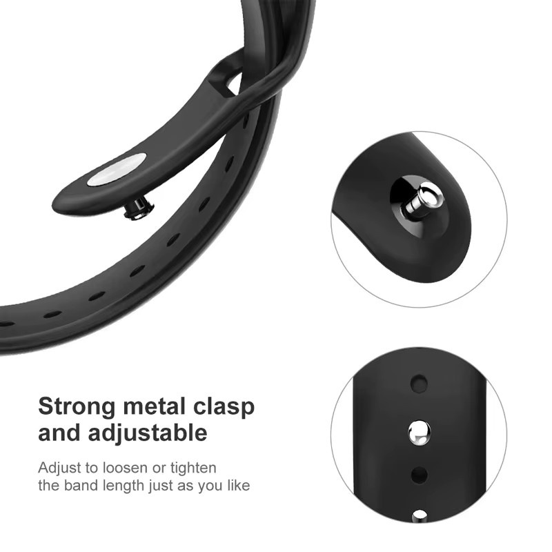 CMF by Nothing Armband, Silikon, 22 mm, Schwarz, Unisex - Bild 5