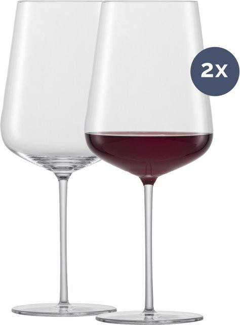 Zwiesel Glas Rotweinglas Vervino Bordeaux aus Kristallglas, transparent - Bild 1