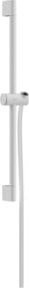 Hansgrohe Brausestange Unica Pulsify in Mattweiß, Höhe: 66,9 cm - Bild 1