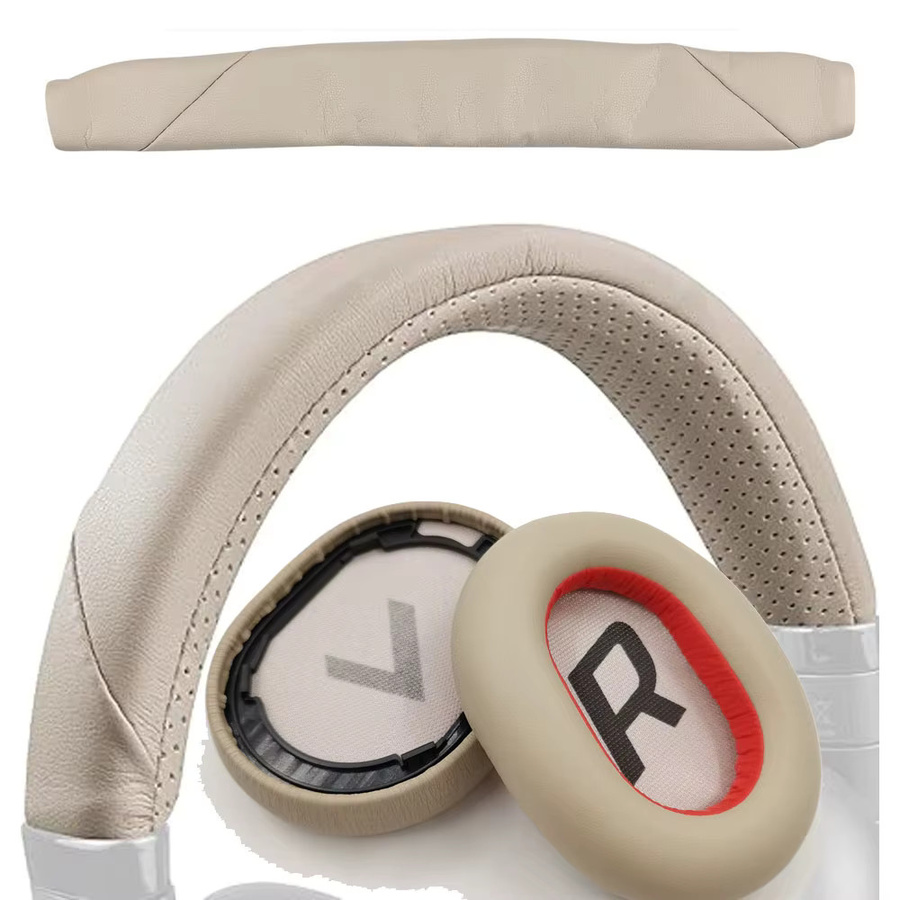 Ersatzset aus Kopfband und Ohrpolstern für Plantronics BackBeat Pro 2 und Voyager 8200 UC in Schwarz - Bild 3