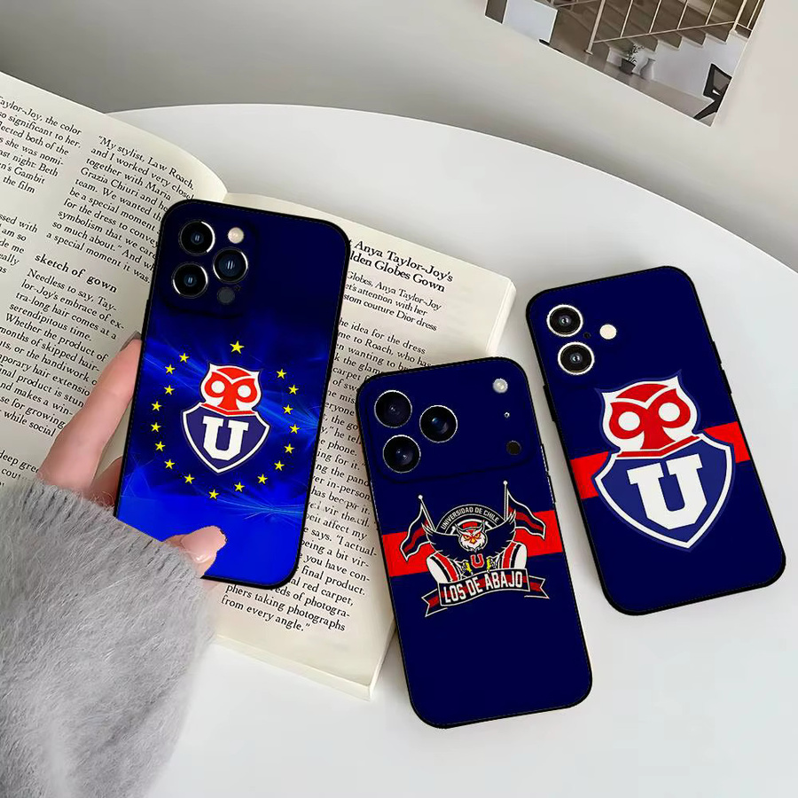 Mesuca Handyhülle C-Chile U-University für iPhone 11 bis iPhone 17 Pro Max Plus Mini aus weichem TPU - Bild 4