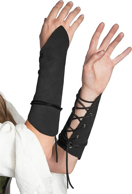Armreif Wildleder, schwarz, Unisex - Bild 1